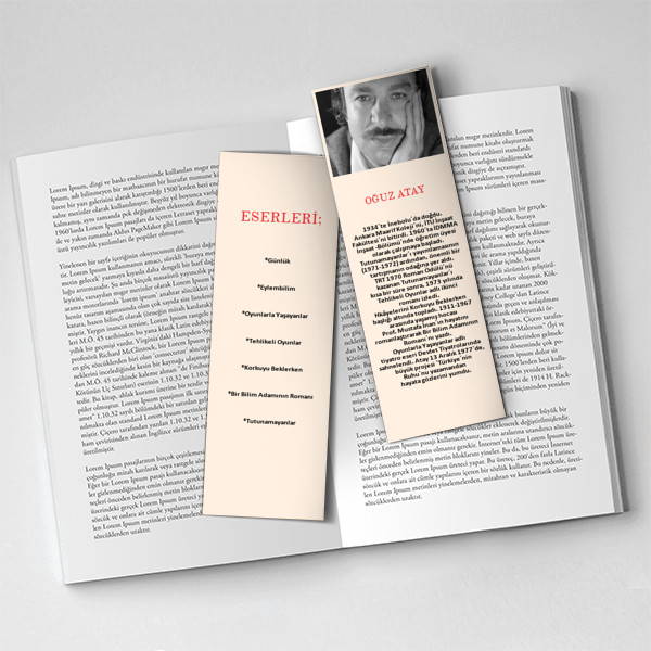 Oğuz Atay - Kitap Ayracı