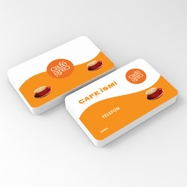 Cafe & Kafe Kartvizitleri