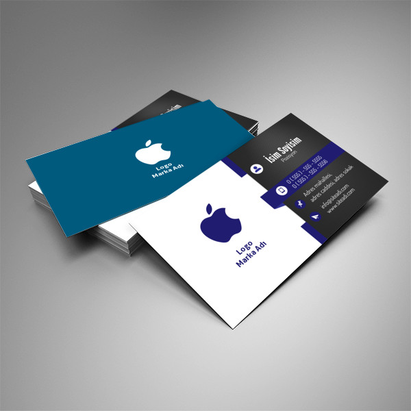 Tech Blue Özel Kartvizit 