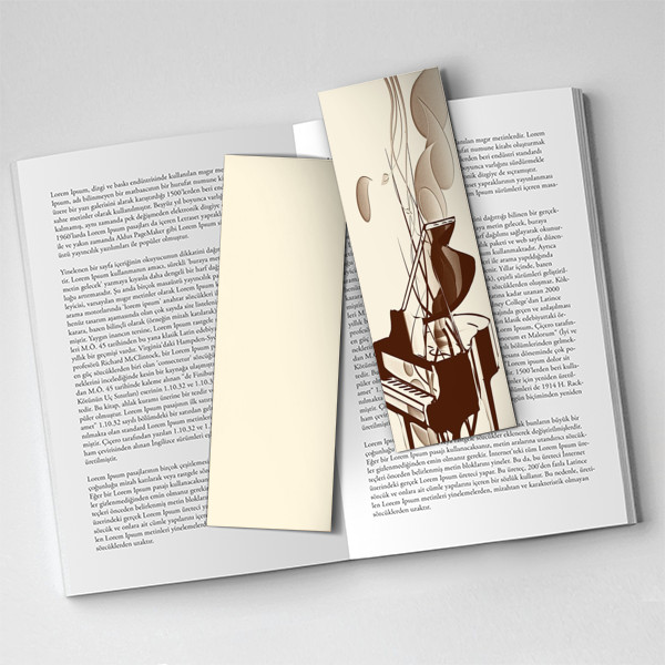 Piyano Kitap Ayracı