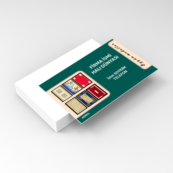 Halı Dünyası & Halıcı Kartvizitleri