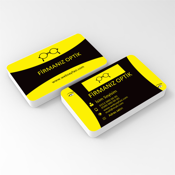optik kartvizit