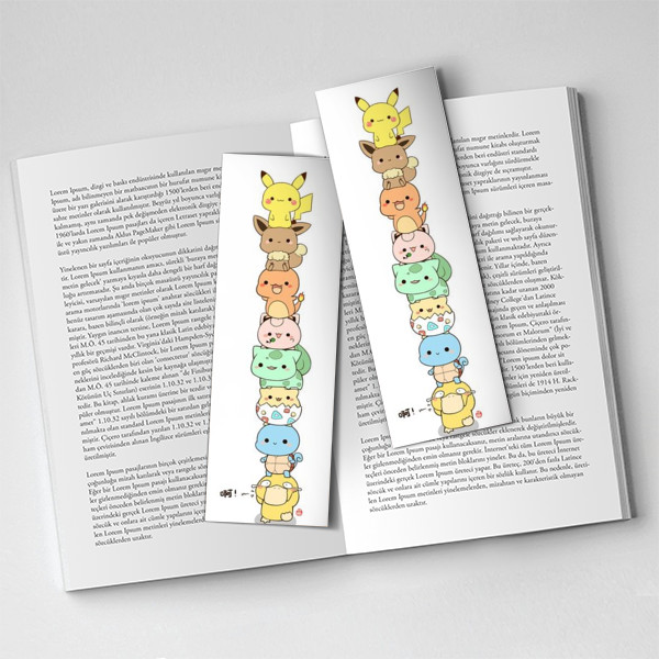 Kitap Ayracı Pokemon