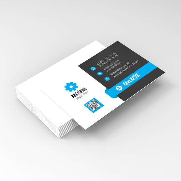 Yeşil Kurumsal Kartvizit 004