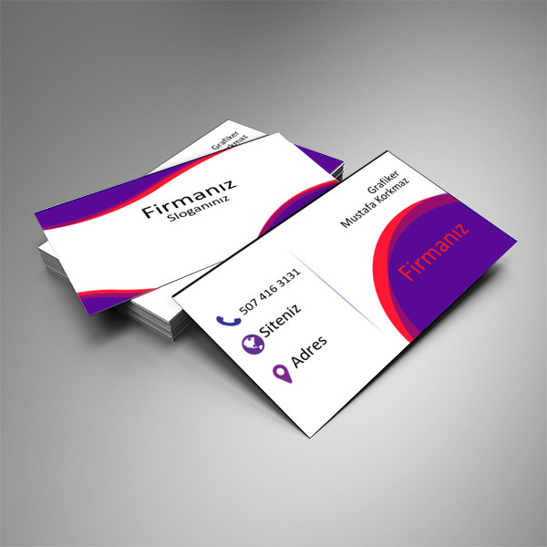 Modern Kartvizit Tasarımı