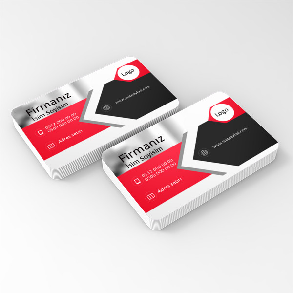 Kırmızıgrisiyah kartvizit