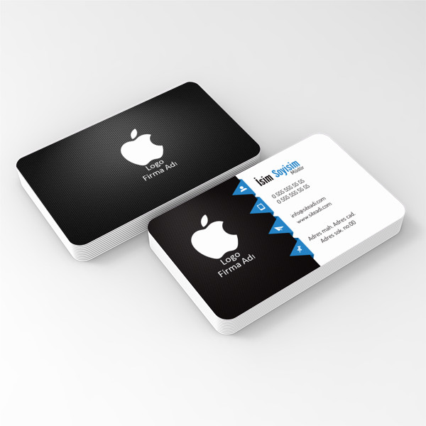 Black Oval Kartvizit