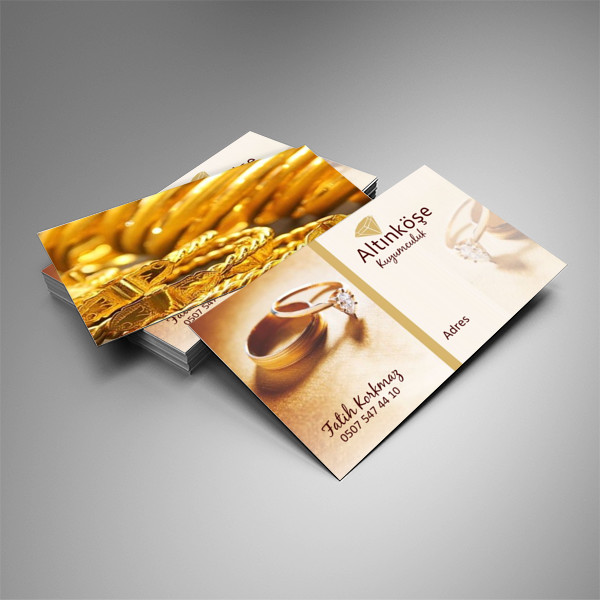 Kuyumcu Kartvizit Tasarımı