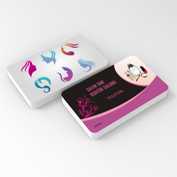 Kuaför ve Güzellik Salonu Kartvizitleri
