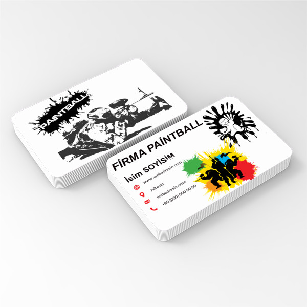 PAİNTBALL KARTVİZİT