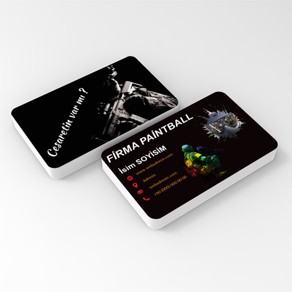 PAİNTBALL KARTVİZİT