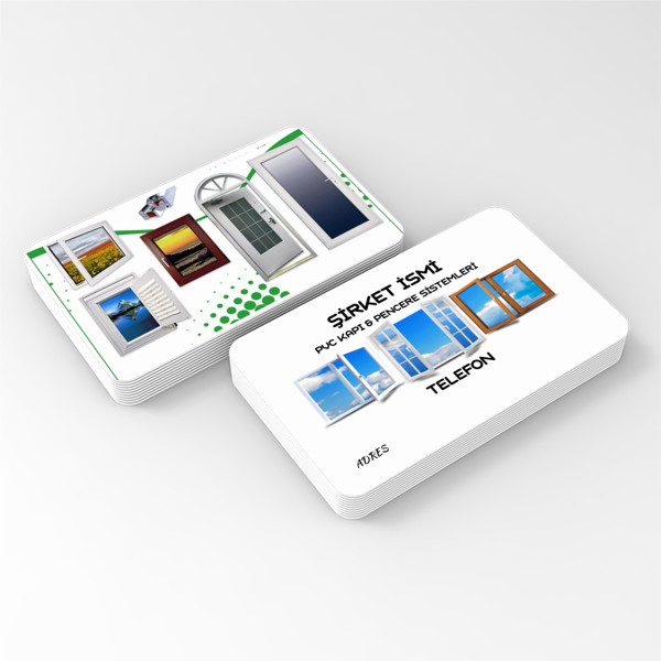 Pvc Kapı & Pencere Sistemleri Kartvizitleri