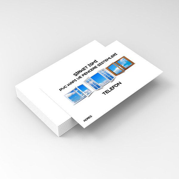 Pvc Kapı & Pencere Sistemleri Kartvizitleri