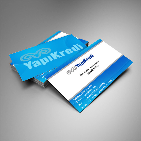 Kurumsal Kartvizit (Yapıkredi Temalı)