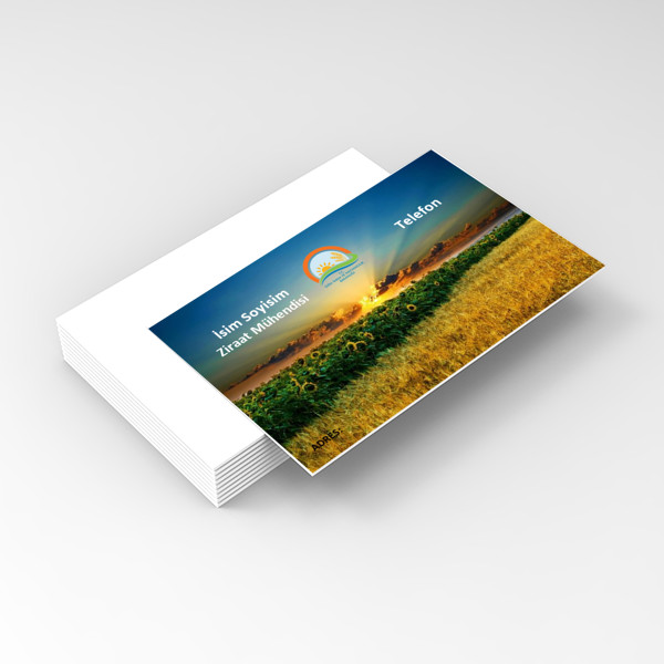 Ziraat Mühendisi Kartvizitleri