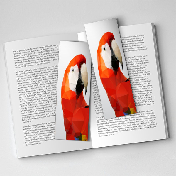 Papağan Kitap Ayracı