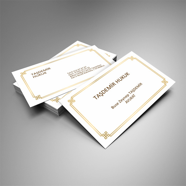 kurumsal sade kartvizit