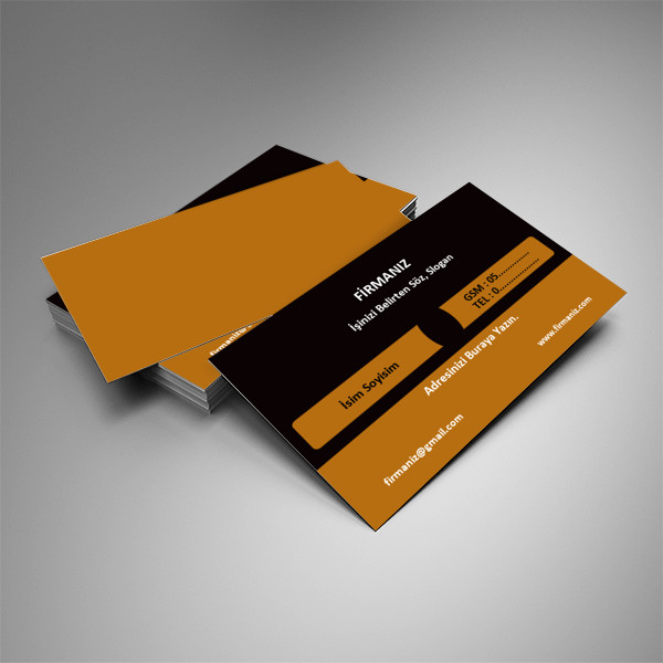 Firmanız ve İşiniz için Kartvizit