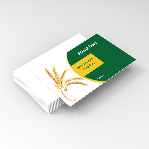 Tarım & Ziraat Kartvizitleri