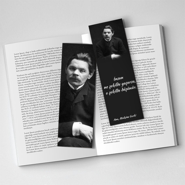 Maksim Gorki Kitap Ayracı