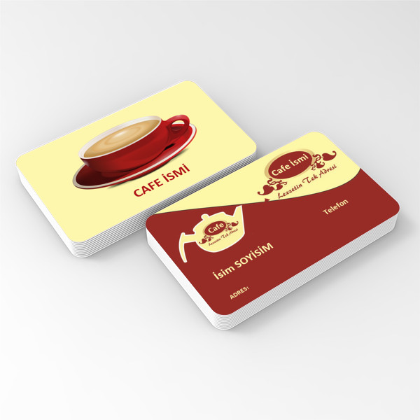Cafe & Kafe Kartvizitleri