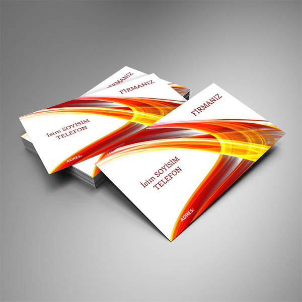 Firmanız ve İşyeriniz için Kartvizitler