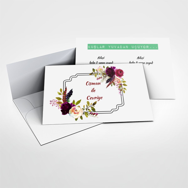 Düğün Davetiyesi 1