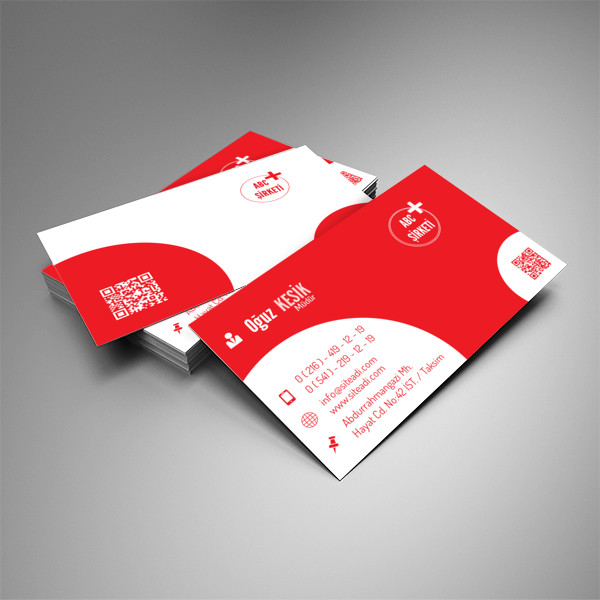 Oval Desen Kartvizit 05