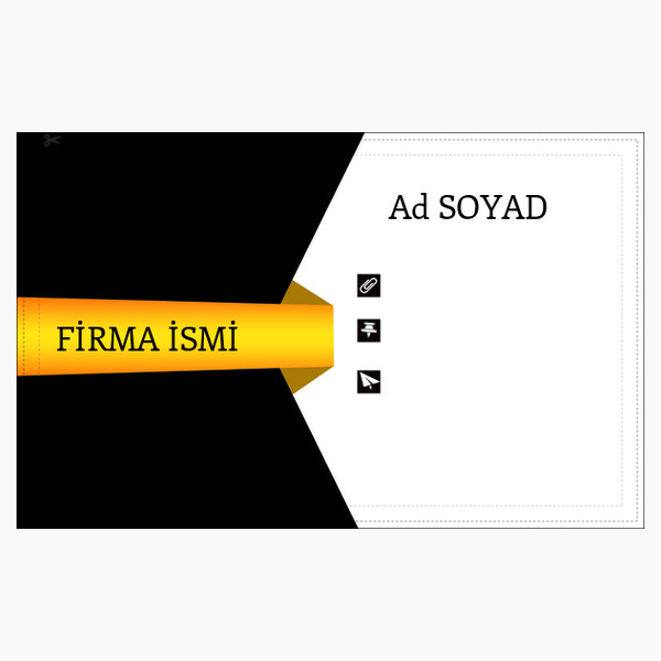 Kişisel kartvizit, kurumsal kartvizit