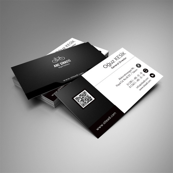 Siyah Beyaz Kartvizit 02