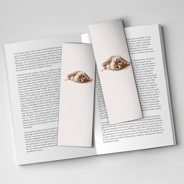 Kedi Kitap Ayracı