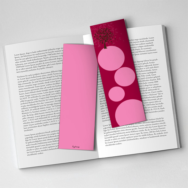 Kelebek Ağacı Kitap Ayracı