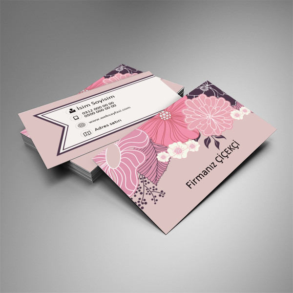 Çiçekçi Kartvizit