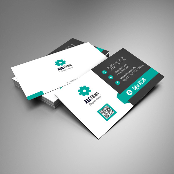 Yeşil Kurumsal Kartvizit 009