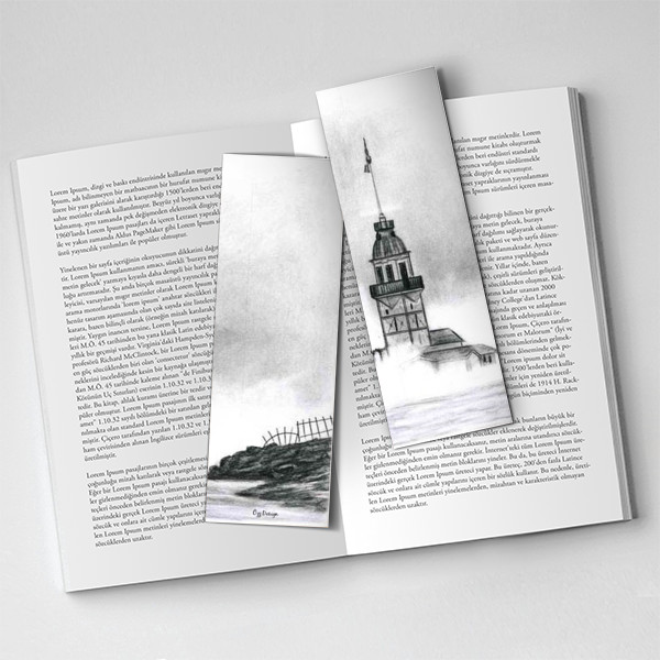 Kız Kulesi Kitap Ayracı