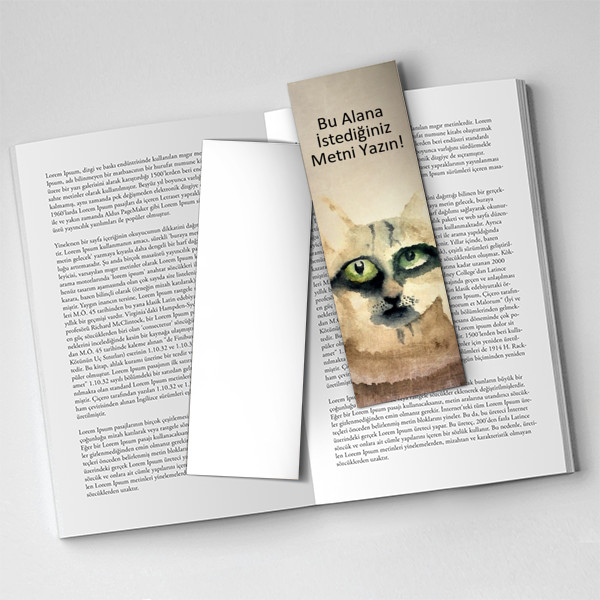 Kedi Gözü Kitap Ayracı
