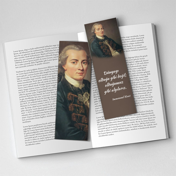 Immanuel Kant Kitap Ayracı