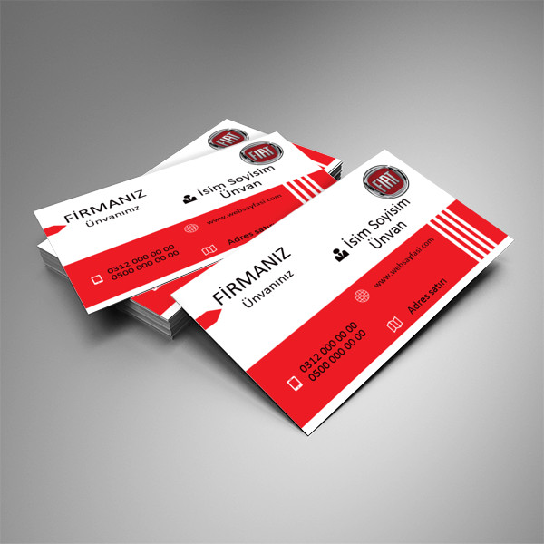 kırmızı çizgi kartvizit
