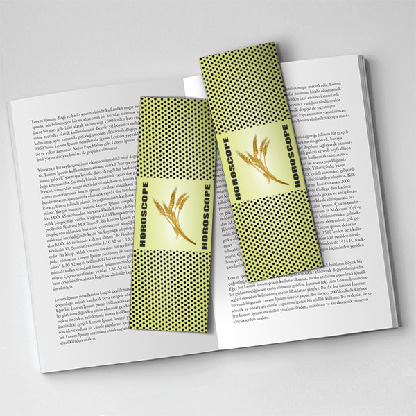 Burçlar Başak - Kitap Ayracı