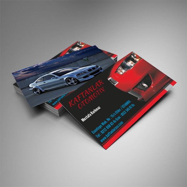 Galeri Otomotiv Kartvizit Tasarımı