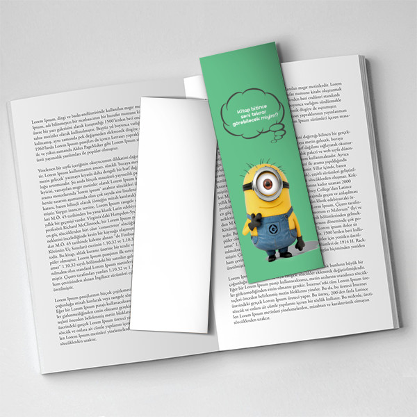 Minion Kitap Ayracı