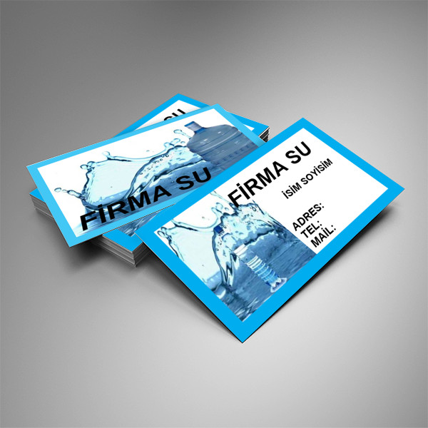 SU FİRMASI KARTVİZİT