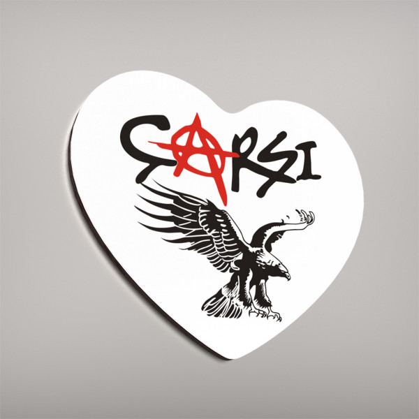 Çarşı Kalpli Magnet