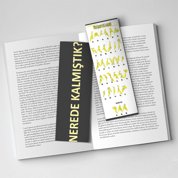 Türk İşaret Dili Kitap Ayracı