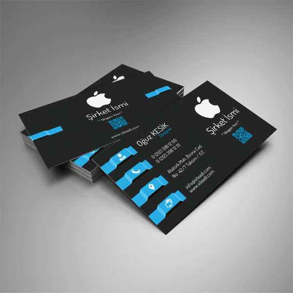 Sade Kurumsal Kartvizit