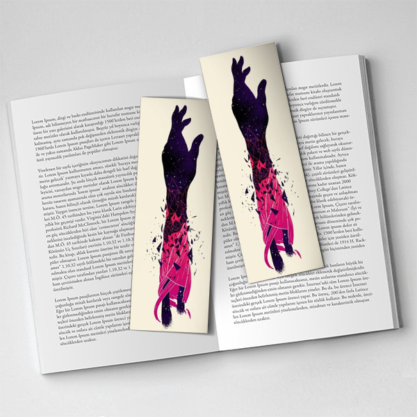 Galaktik Kristal El Tasarım Ayraç