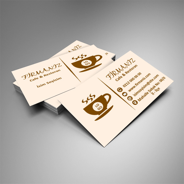 Cafe & Restoran Kartvizit 