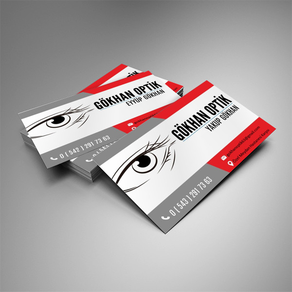GÖKHAN OPTİK KARTVİZİT ÖRNEK
