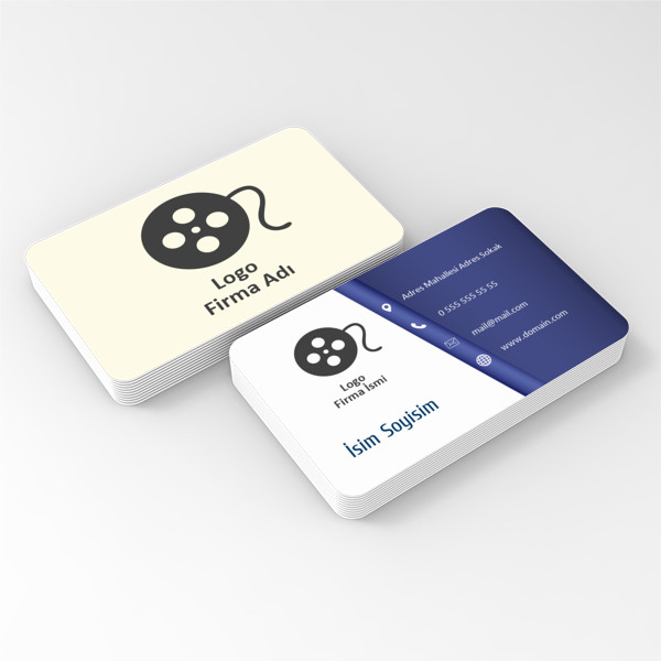 Creative İş Oval Kartvizit