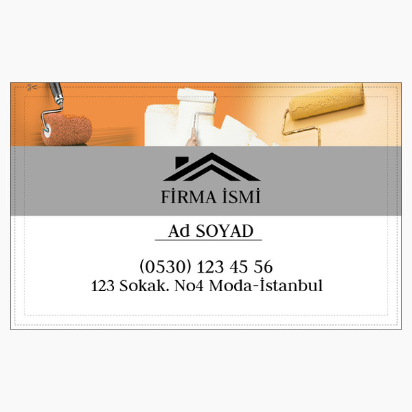 Dekorasyon kartvizit